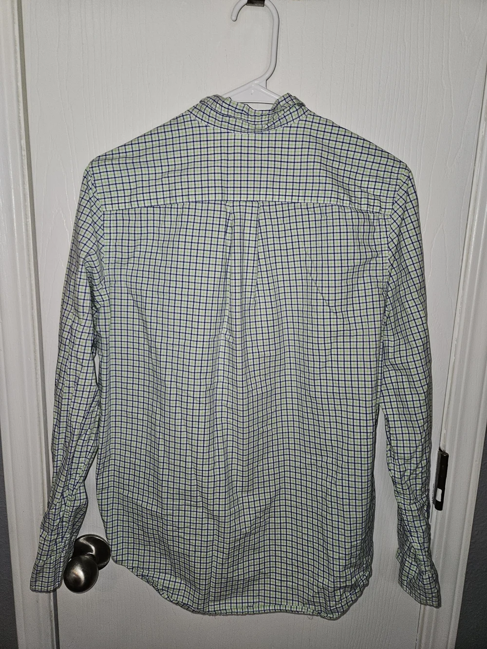 Ralph Lauren Men’s Green & Blue Plaid Button-Down Shirt